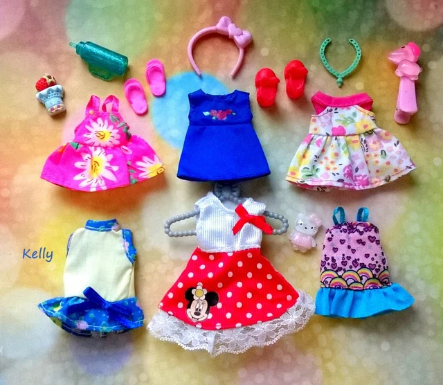 BARBIE KELLY CHELSEA doll fashion clothes,accessories plus shoes A3🚖🚖🚖