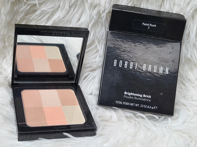 Destacador de ladrillo brillante Bobbi marrón rubor y bronceador 6,6 g melocotón pastel 3