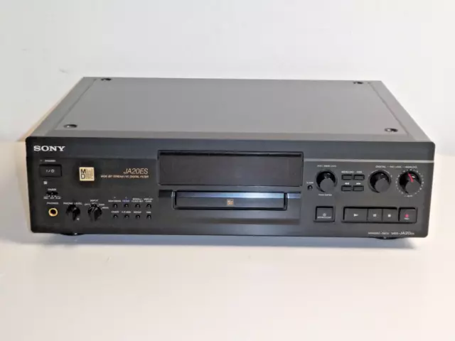 Sony MDS-JA20ES High-End Mini-Disc Recorder, 2 Jahre Garantie