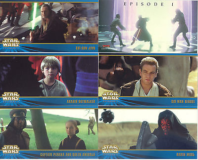 Star Wars Episode 1 Series 2 Widevision 1999 Topps Complete Base Card Set Of 80