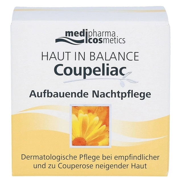 Cuidado nocturno constructivo de la piel en equilibrio Coupeliac 50 ml 07223542