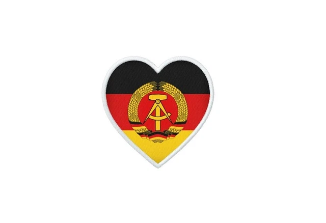 Patch aufnaher aufbugler Flaggen flagge Deutsche Demokratische Republik DDR
