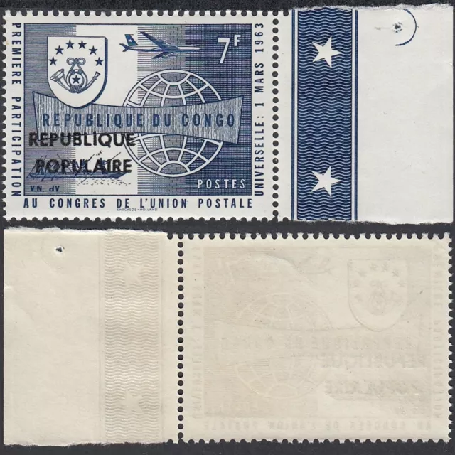 Belgian Congo 1964-Stanleyville-MNH stamp.Bel.Cat. Nr.9+Certificate(EB) MV-17430