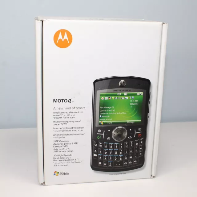 Motorola Moto Q9h (International) Windows Mobile QWERTY Cell Phone