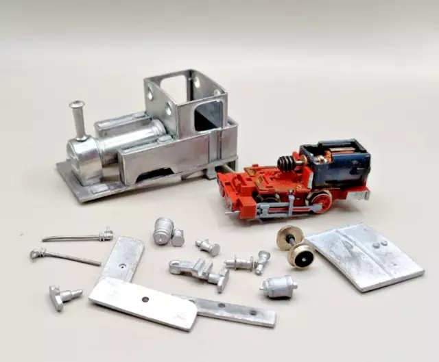 Narrow gauge 009 H0e Chivers 0-4-2 Skylark Kerr Stuart project built from a kit