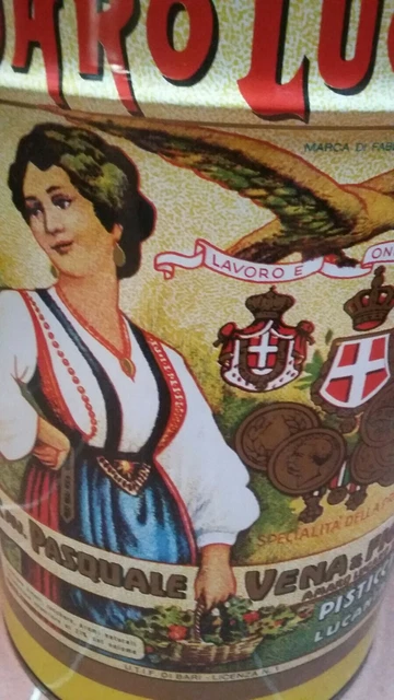 Bidone Amaro Lucano Vintage
