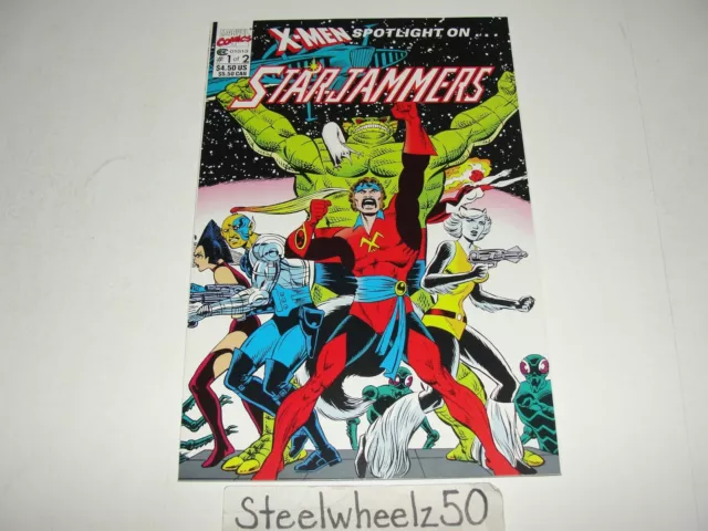 X-Men Spotlight On Starjammers #1 Comic 1990 Mini Terry Kavanagh Dave Cockrum