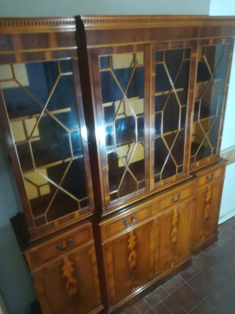 Beautiful Georgian Style Library Bookcase - Antique