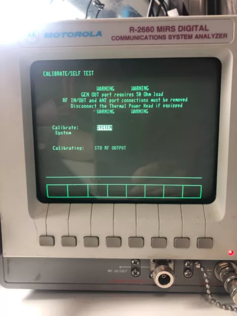 Motorola Communications System Analyzer R-2660A Mirs Digital
