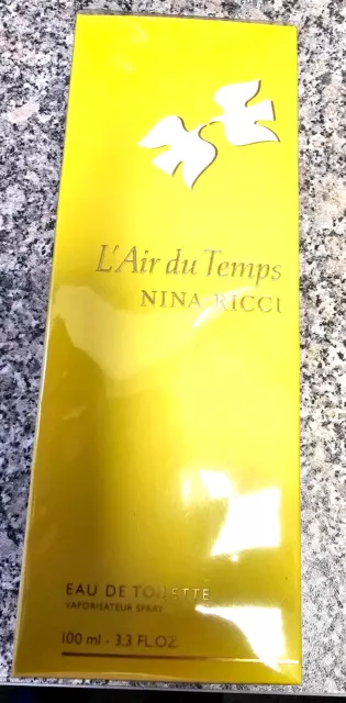 Nina Ricci - LÀir du Temps, 100 ml Eau de Toilette, Neu