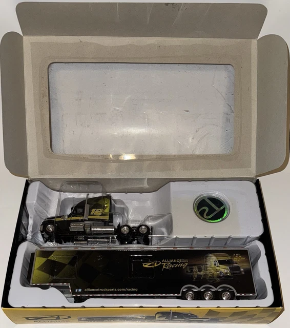 Eligor 1/43 Freightliner Swift Semi-fourgon - Noir/Blanc, Métal, Pièces à Restaurer