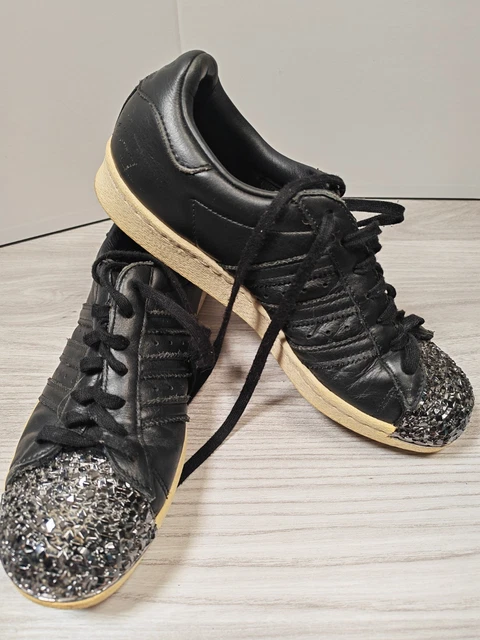 adidas gazelle silver green womens Crystal Adidas Superstar Custom Trainers
