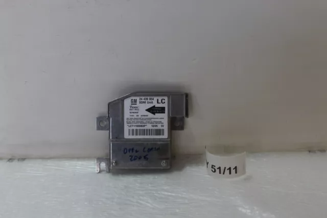 ECU Airbag pour Opel 24439954