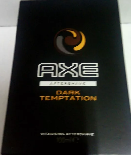 Axe Dark Temptation After Shave Men Nuovo 100Ml / 3.4 Fl. Oz New With Box (Us)