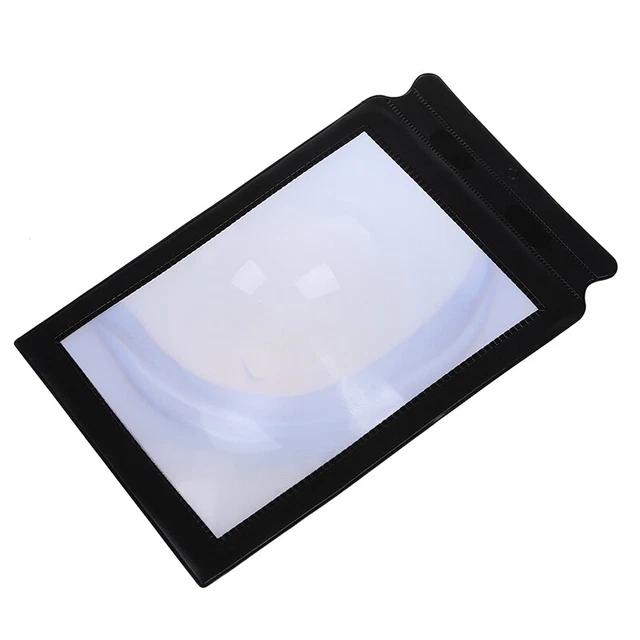 Grande segnalibro Magnifier Foglio di ingrandimento ingrandimento 3x - util F1T4