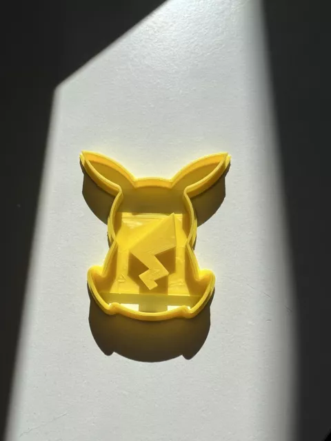 Pokemon Pikachu Cookie Cutter / Fondant / Icing UK MADE - Great Value - Fun