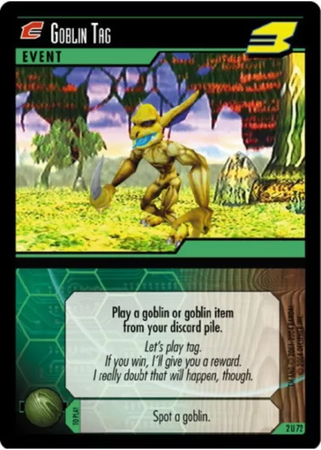 .Hack//Enemy TCG Goblin Tag - 2U72