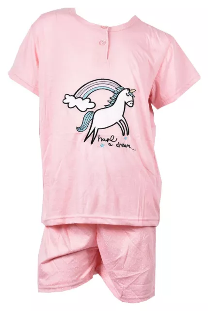 Pyjama petit bébé fille garçon satin soie enfant manches courtes vêtements  de nuit pyjama 2 pièces avec boutons short classique lounwear mini souris  pyjama, rose, 6-7 ans : : Mode