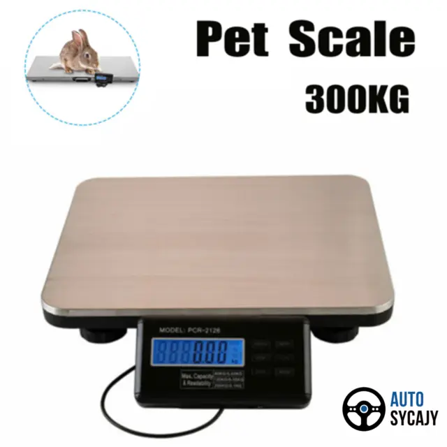 Industry Shipping Postal Scale 300kg Platform Bench Digital Scale Weight 660LBS
