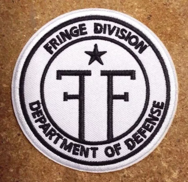 Fringe Division Department of Defense 3.5" White Logo Patch-USA Mailed(FFPA-02)