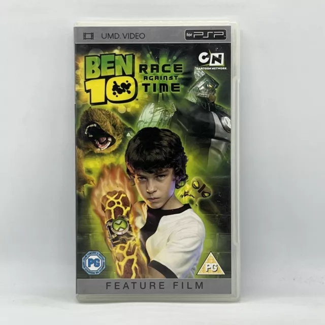 Ben 10 Race Against Time Cartoon Network PSP PlayStation UMD Video Region All