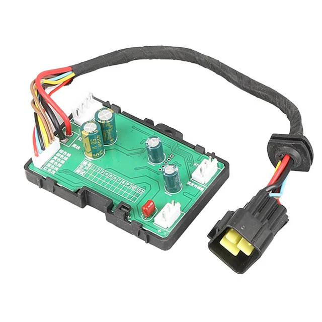 Carte Contrôle Chauffage Diesel 12V/24V 3KW/5KW - Module Mère Plastique ABS 95x60x30 Mm - Neuf