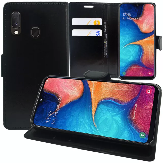 Etui Coque Housse Portefeuille Pour Samsung Galaxy A20E/ A20e Dual SIM 5.8" Etui Coque Housse Portefeuille Pour Samsung Galaxy A20E/ A20e Dual SIM 5.8"