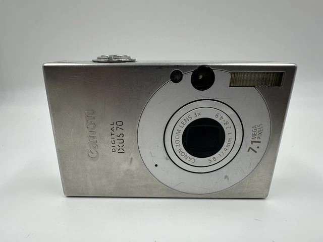 Canon Digital IXUS 70 Camera 7.1MP Silver