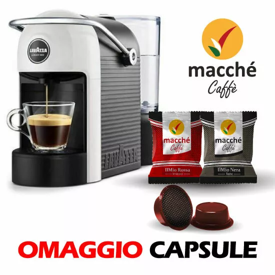 Machine Café' Lavazza A Modo Mio Jolie + Capsules Compatibles Macchè'Hommage