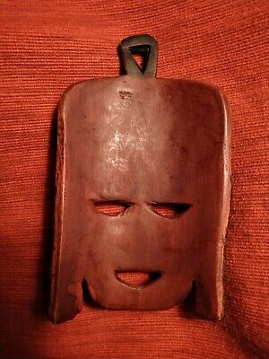 Vintage Decorative wooden African Mask. 2
