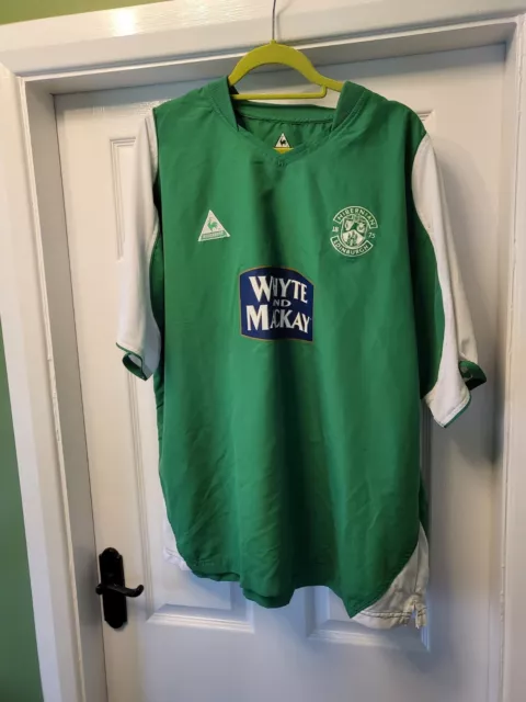 hibernian football shirt XXL Le Coq Sportif 2004