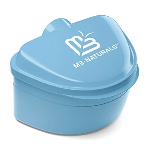 Denture Bath Case and Retainer Case | FSA HSA Approved | Denture Cleaner Cup ...