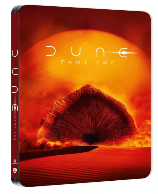 Dune: Part Two (4K UHD + Blu-ray Steelbook) Cover A - New & Sealed - Pre-Order