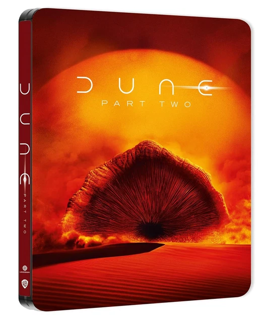 Dune: Part Two (4K UHD + Blu-ray Steelbook) Cover A - New & Sealed - Pre-Order