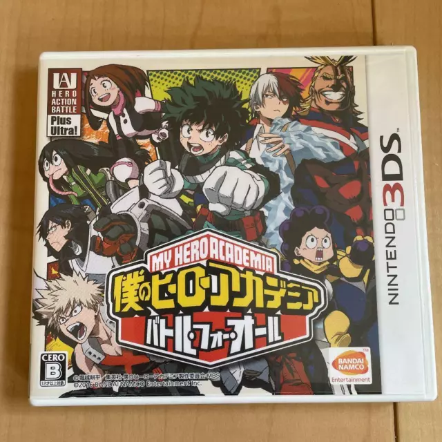 NINTENDO 3DS MY Hero Academia Battle For All Game 32.96 PicClick AU