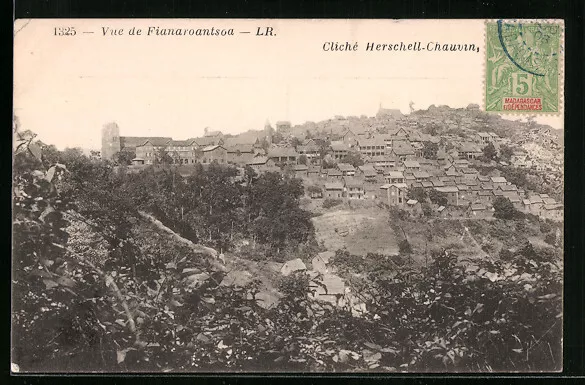 CPA Fianaroantsoa, vue générale 1908
