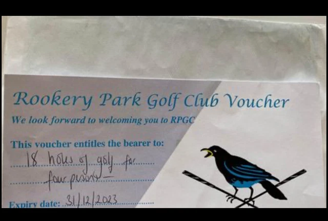 Rookery Park Golf Club 4 Ball Voucher