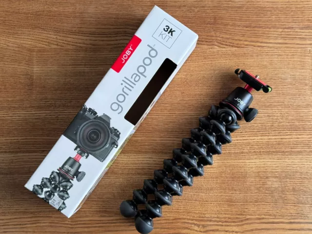 Joby GorillaPod 3K Kit Stativ - Schwarz/Charcoal (JB01507)