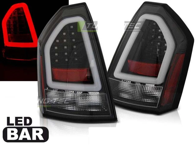 Projektni žarometi per Chrysler 300C 05-08 LED LTI Light Tube črn LDCH19EZ XINO