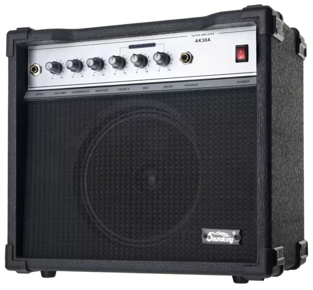 Gitarre Amp Gitarrenverstärker 75 Watt Verstärker Verzerrer LineOut Combo