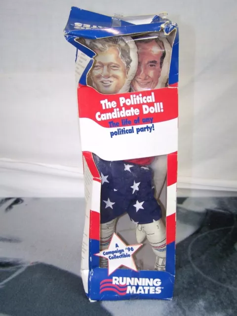 Il Politica Candidato Bambola! Corsa Mates Un Campaign '96 da Collezione Clinton