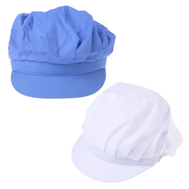 Women Work Dust Proof Catering Mesh Hat For Hotel Kitchen Factory Staff