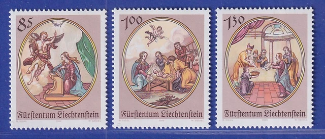 Liechtenstein 2006 Weihnachten Maria Verkündigung Mi.-Nr. 1428-30 **