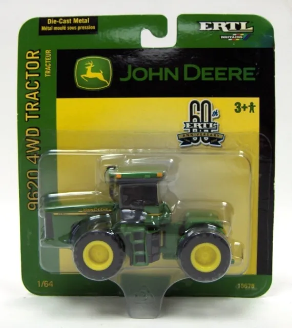 1/64 Ertl John Deere 9620 4Wd Tractor W/ Singles