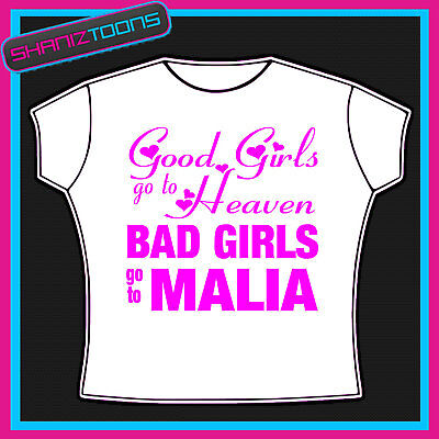 Malia Girls Holiday Hen Party Womens T Shirt