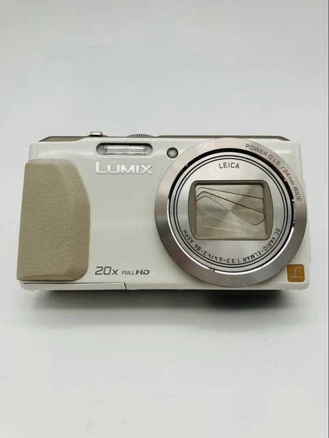 PANASONIC LUMIX DMC-TZ20 Gold Tested Working With Box From Japan