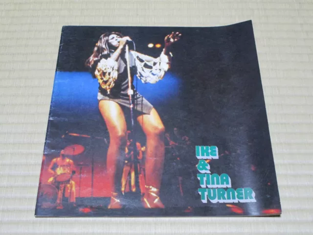 "IKE & TINA TURNER" Tourbook Japan Tour 1974 Program Booklet