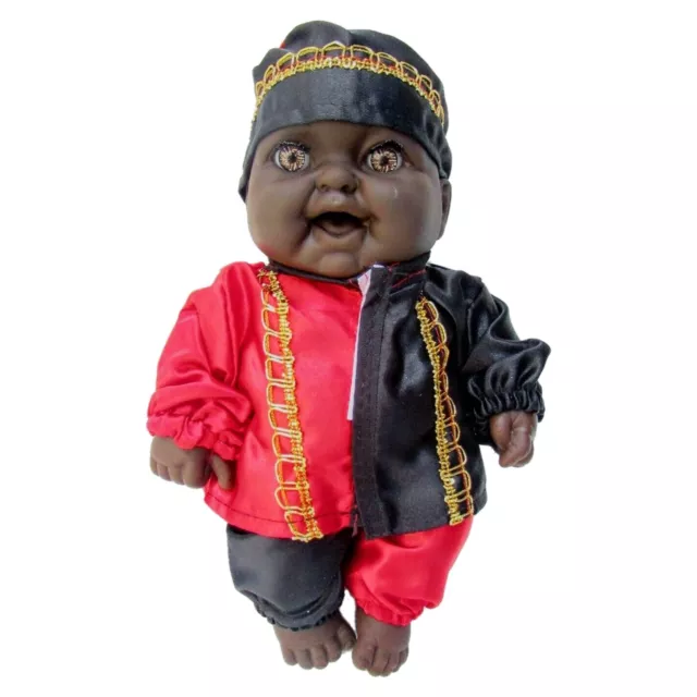 Muneco Elegua Eshu 20 cm Santeria Eleggua Eschu Doll Yoruba Religion Orisha 8"