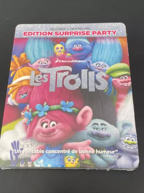 Les Trolls Edition Surprise Party Bluray Dreamworks France Neuf