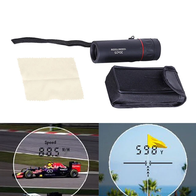 30 x 25 Optical Monocular Low Night Vision Portable 7X Focus Telescope^ob